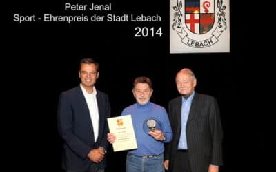 Sportehrenpreis für Peter Jenal